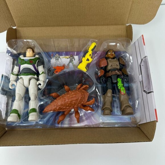 Disney Pixar Lightyear Space Ranger Defense Figurines Toy  Buzz Izzy Alien Gift - Picture 1 of 10